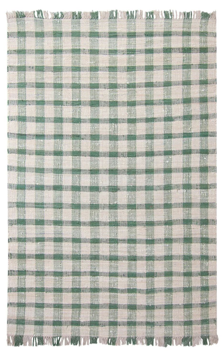 Baumwollteppich - Noomi (grün)