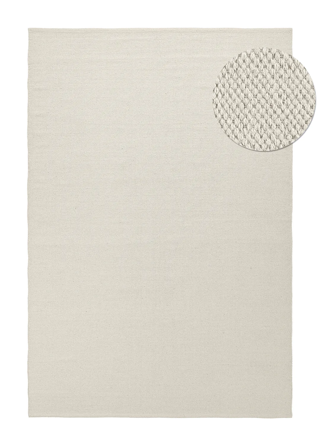 Baumwollteppich - Rigolet (creme)