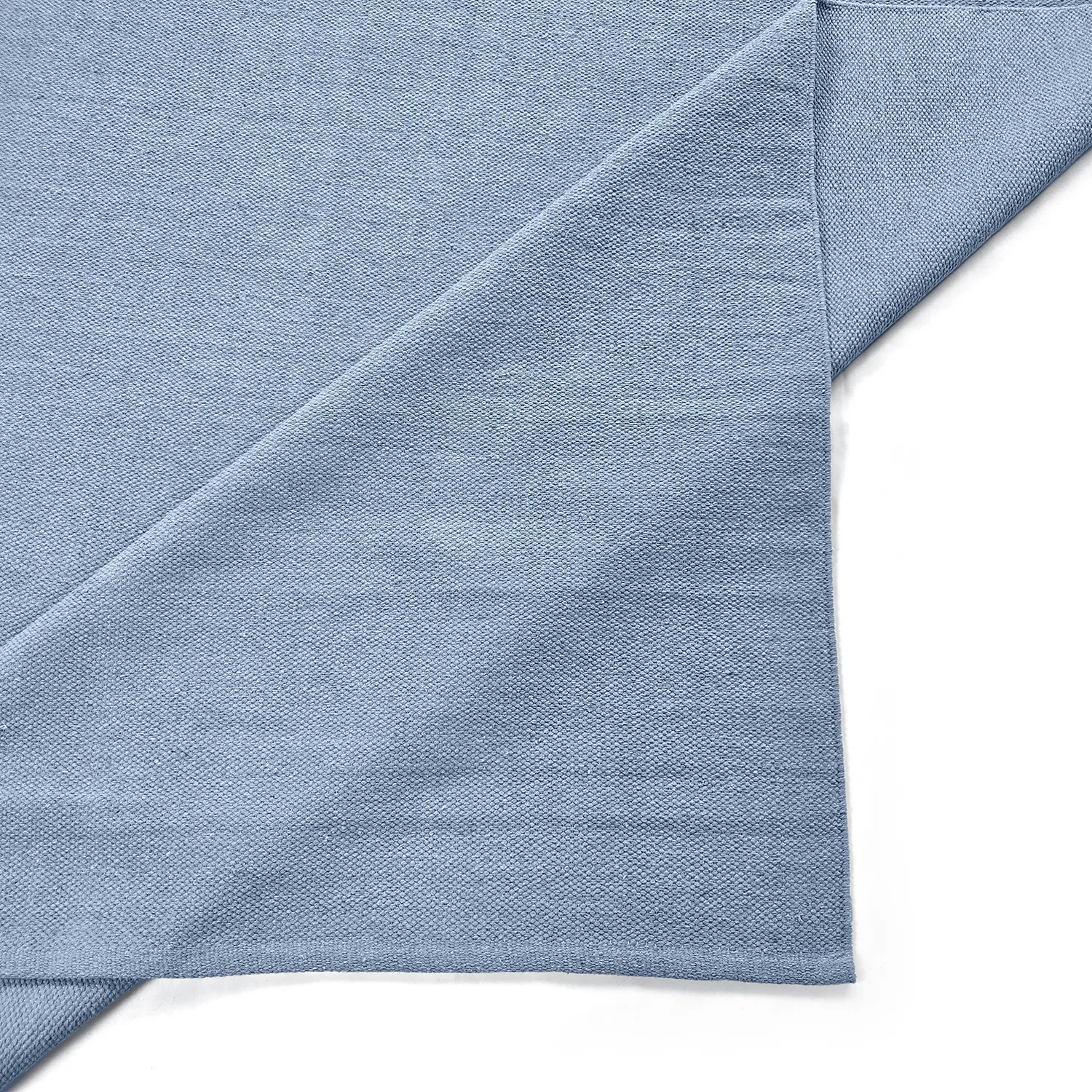 Baumwollteppich - Rigolet (hellblau)