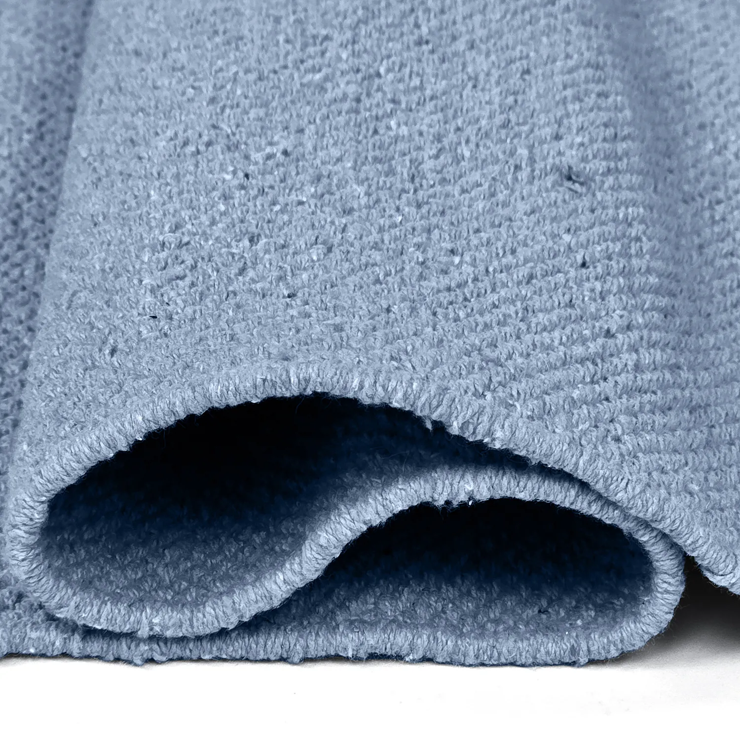 Baumwollteppich - Rigolet (hellblau)