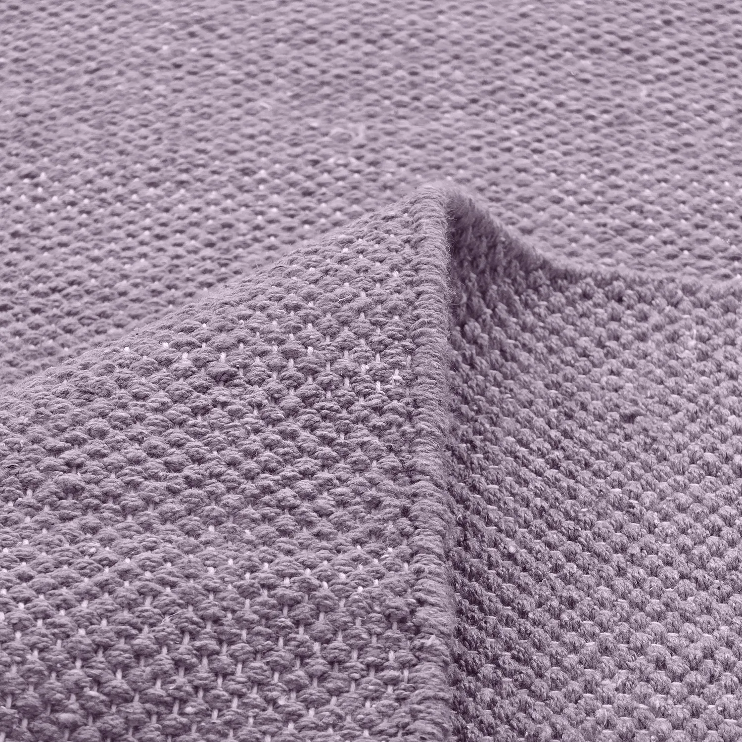 Tapis Coton - Rigolet (violet clair)