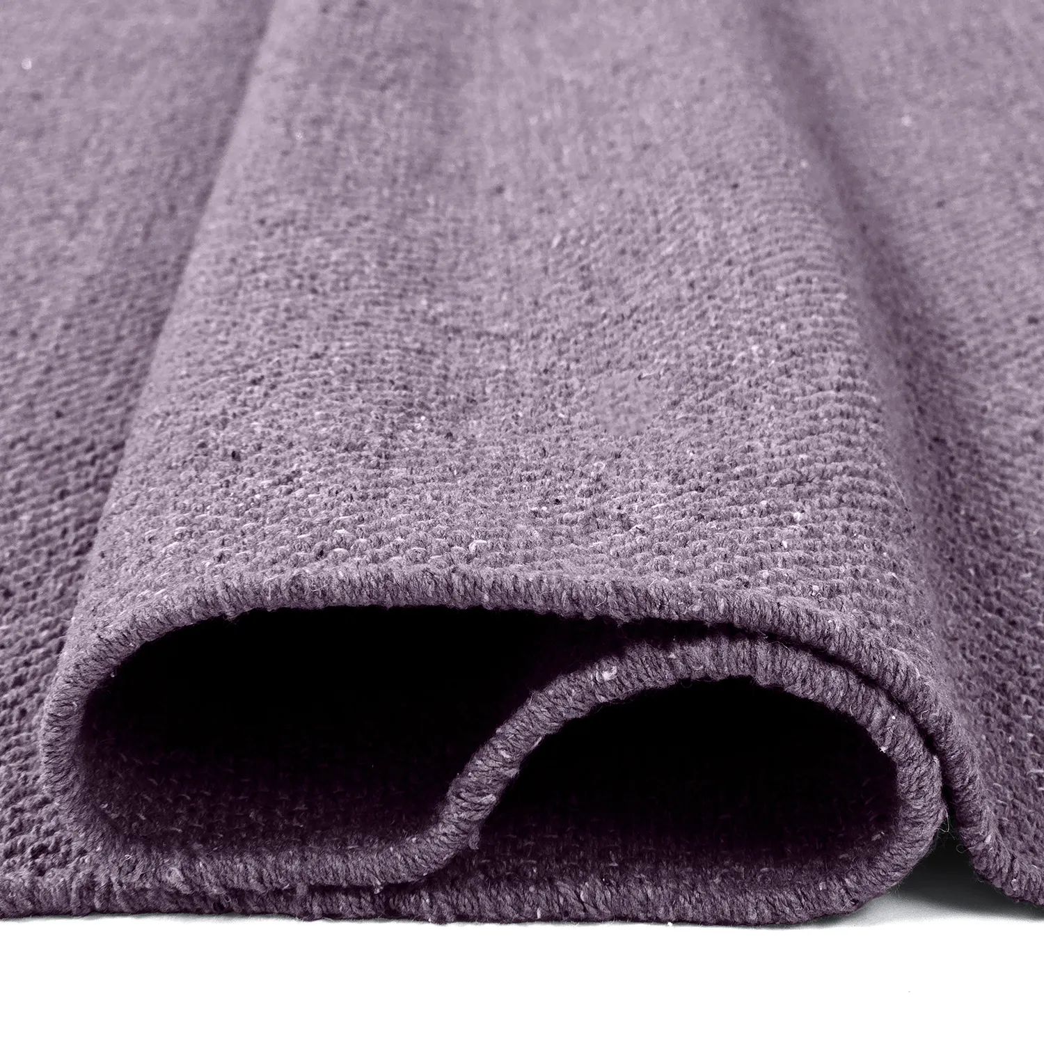 Tapis Coton - Rigolet (violet clair)