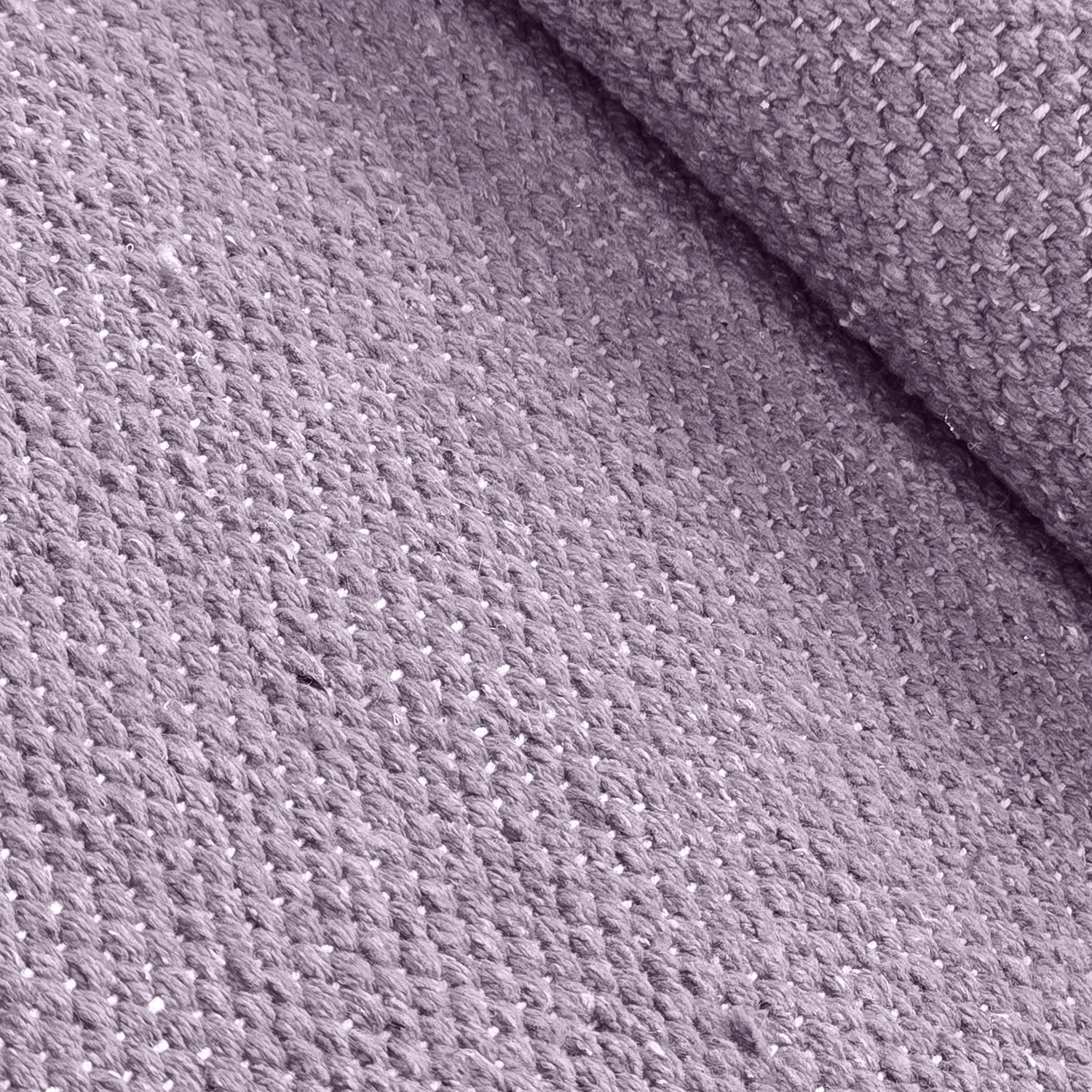 Tapis Coton - Rigolet (violet clair)