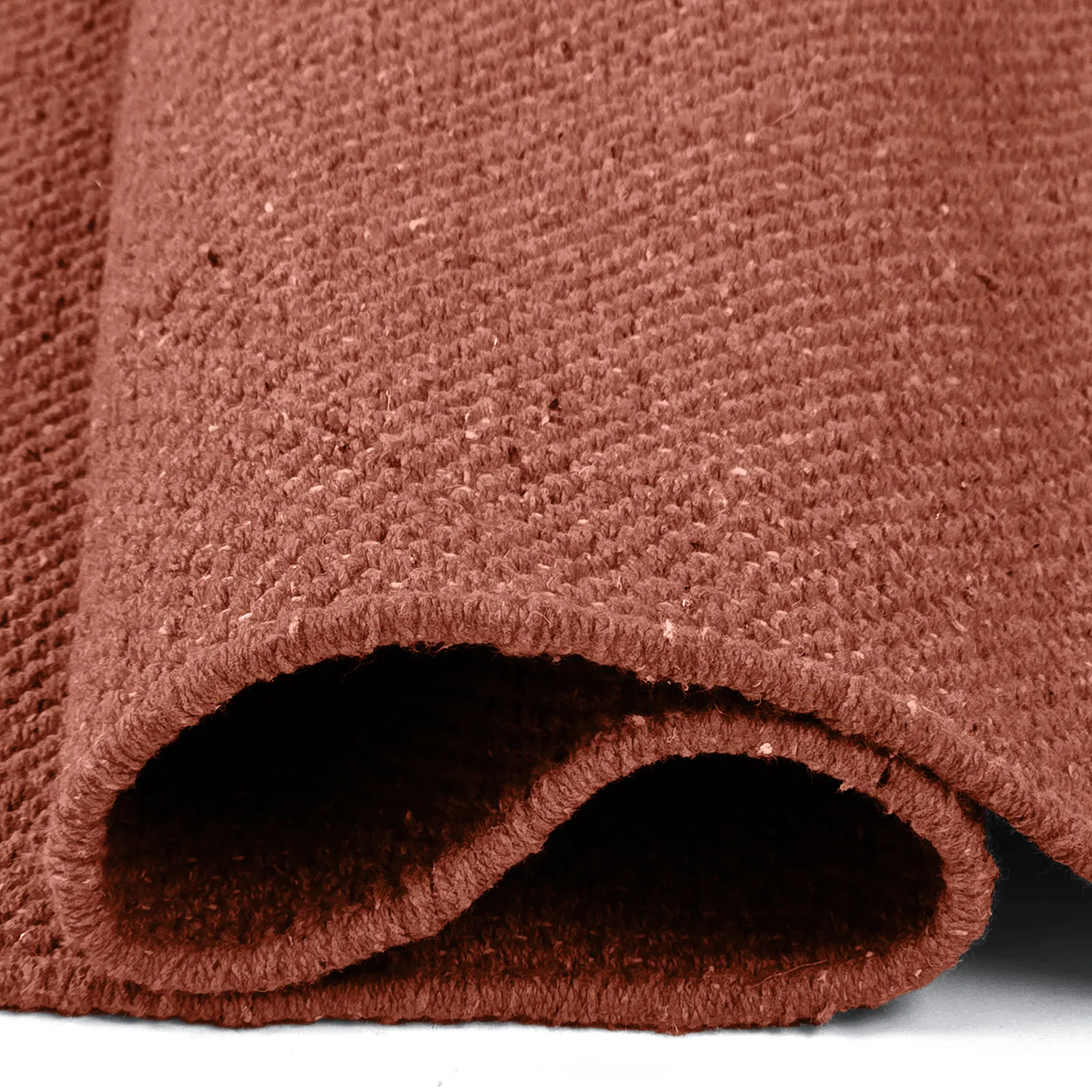 Baumwollteppich - Rigolet (terrakotta)