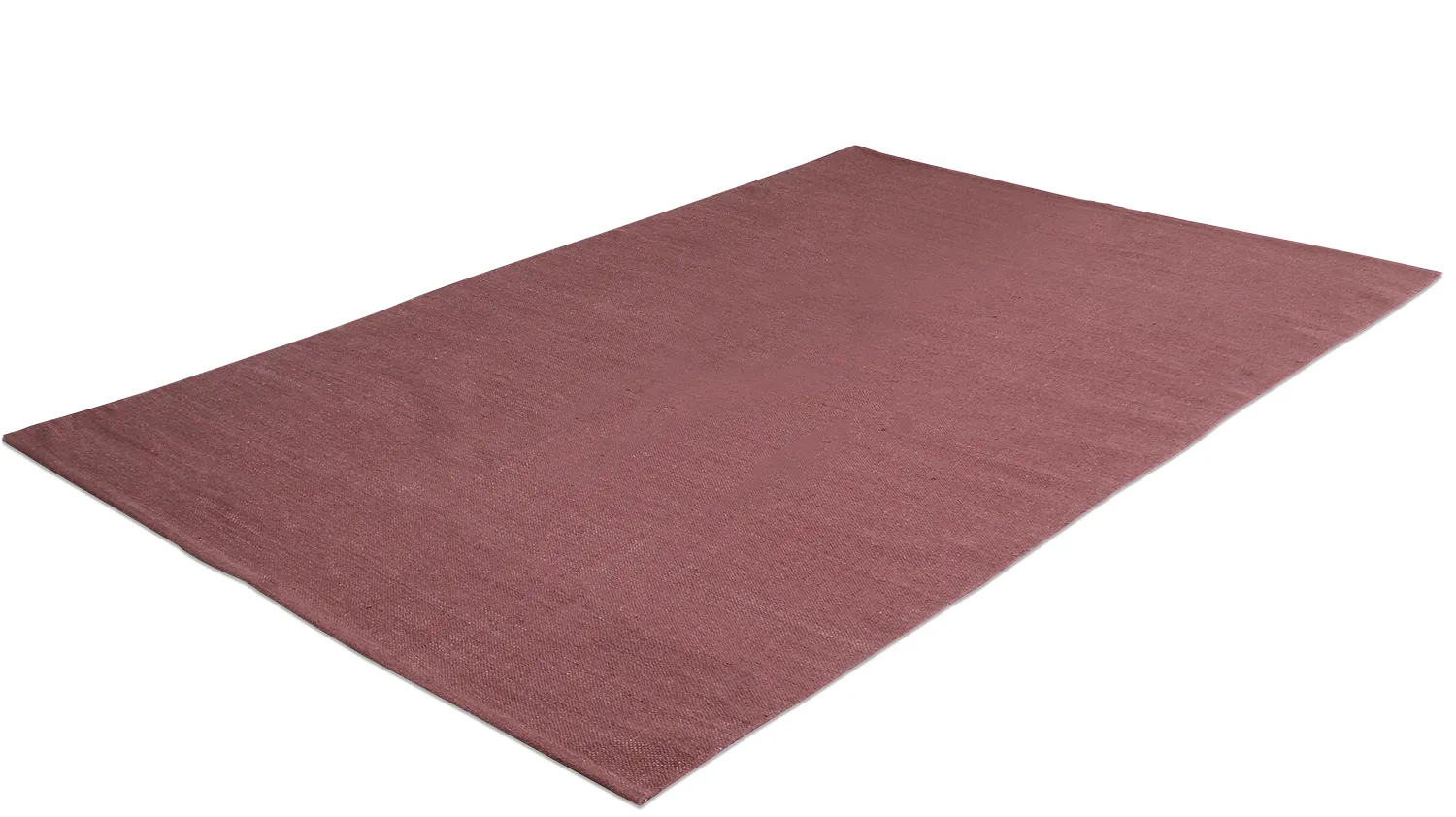Tapis en coton - Billie (bordeaux)