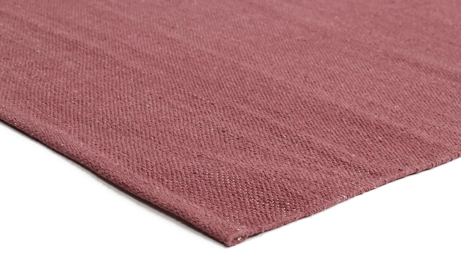 Tapis en coton - Billie (bordeaux)
