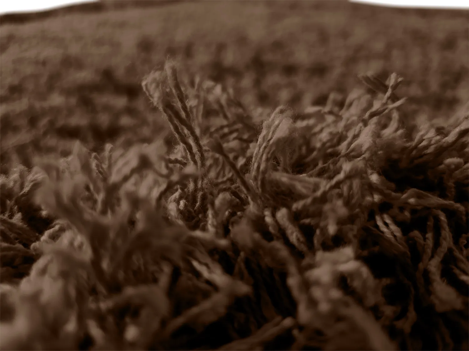 Hochflorteppiche - Bonnie Natural Cotton Shaggy (braun)