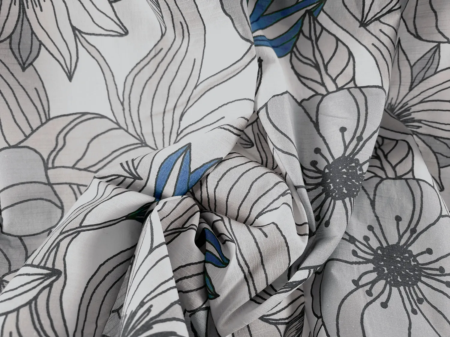 Chemin de table - Chemin Aurelia (bleu)