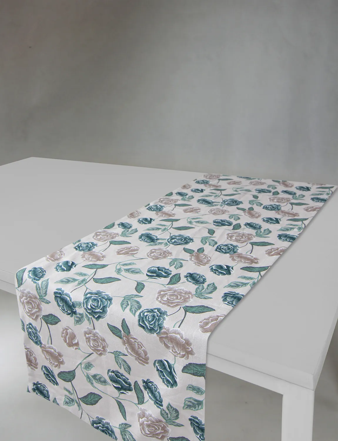 Chemin de table - Chemin Wreath (bleu)