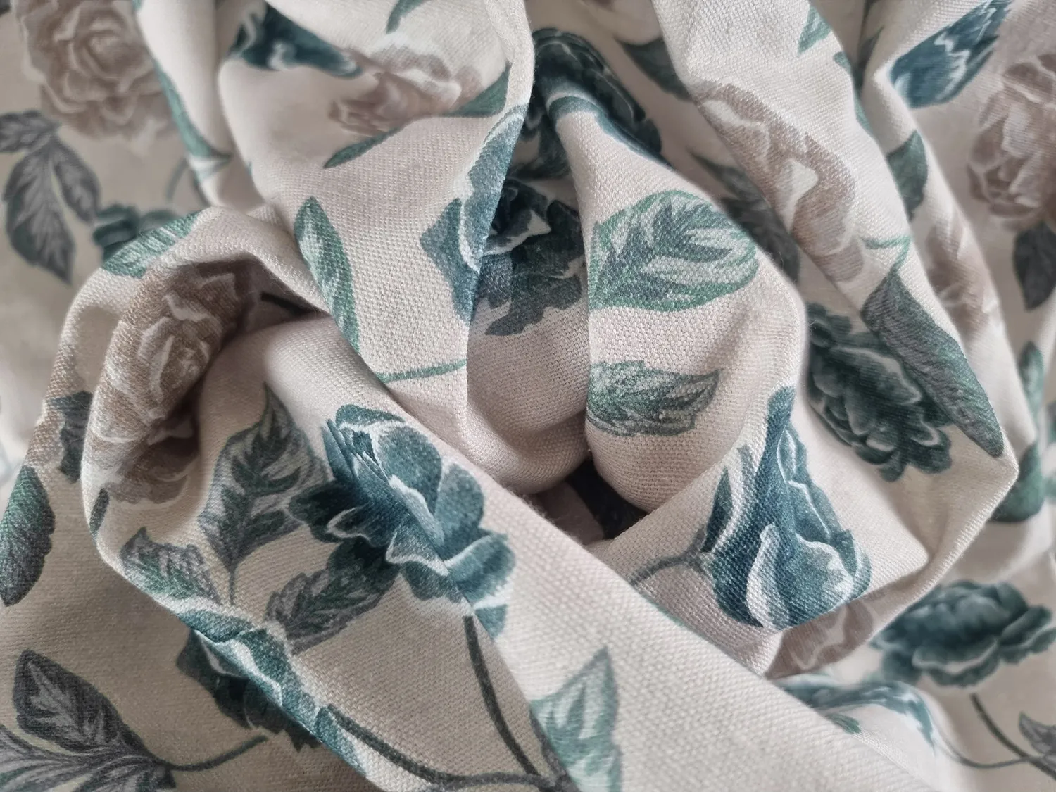 Chemin de table - Chemin Wreath (bleu)