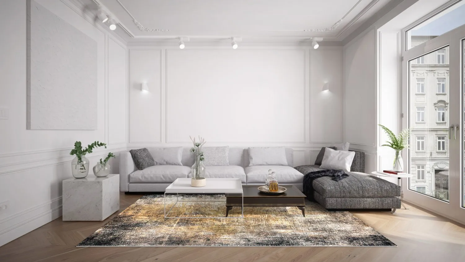 Wilton-Teppich - Florent (braun)