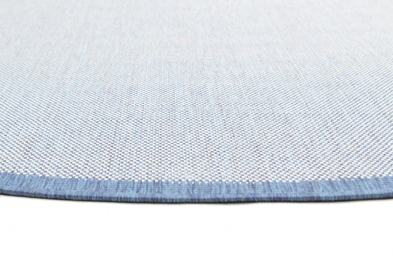Rund Teppich - Sortelha (blau)