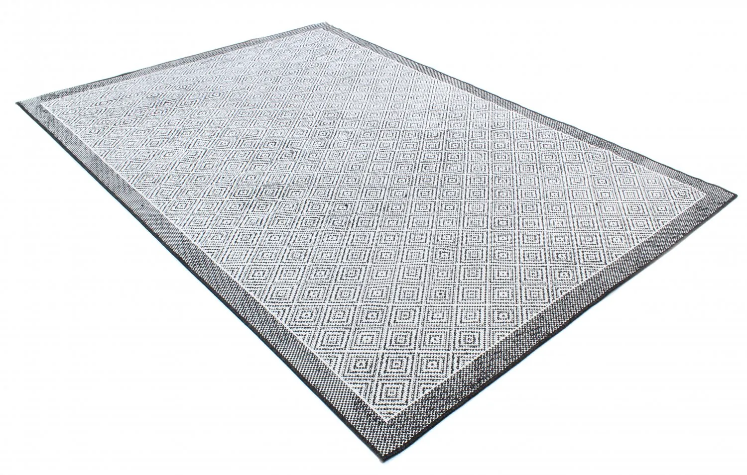 Teppich für innen und außen - Monsaraz (schwarz)