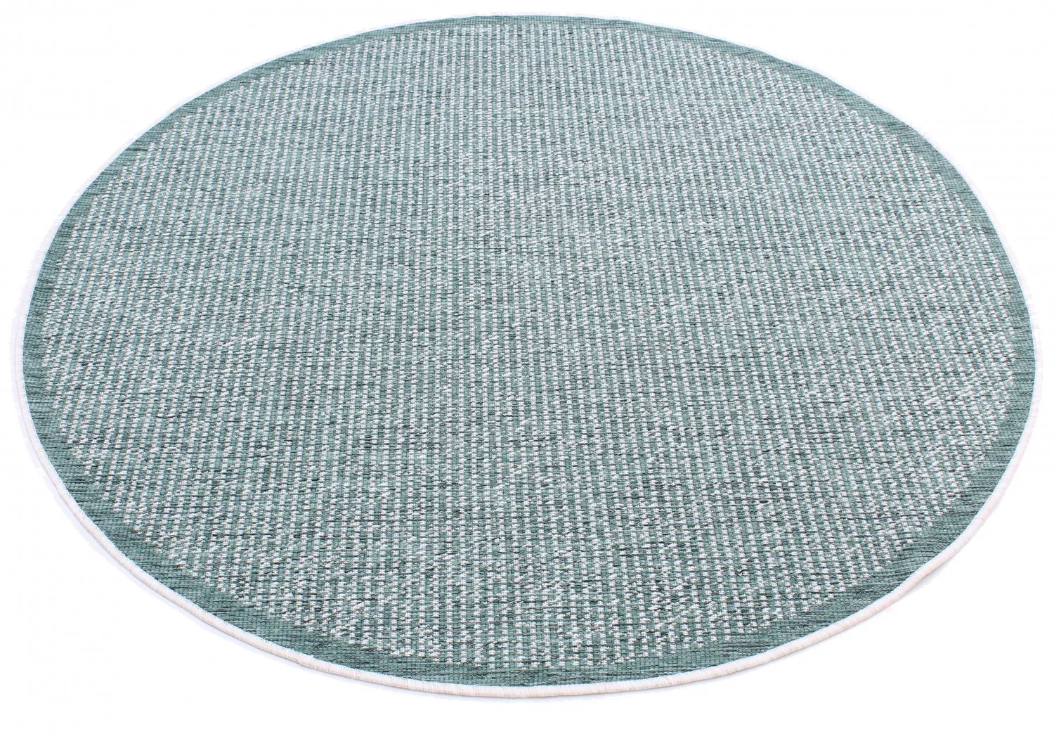 Rund Teppich - Tromsø (grün)