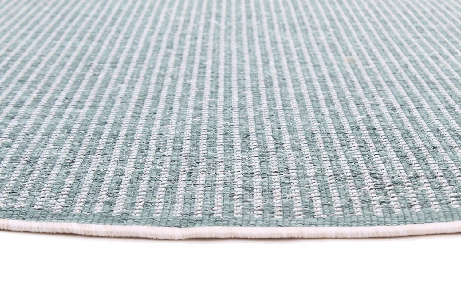 Rund Teppich - Tromsø (grün)