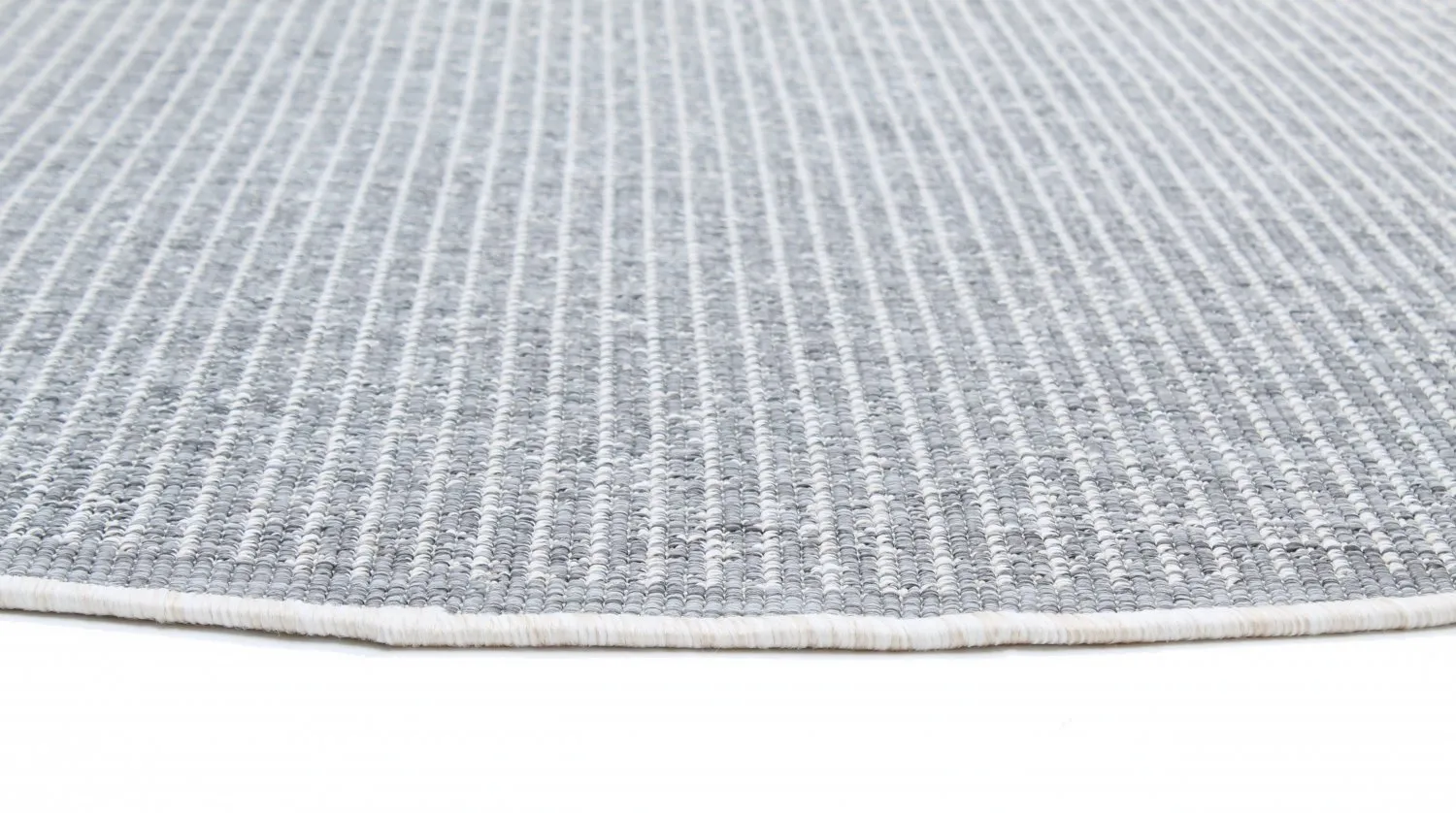 Rund Teppich - Tromsø (grau)