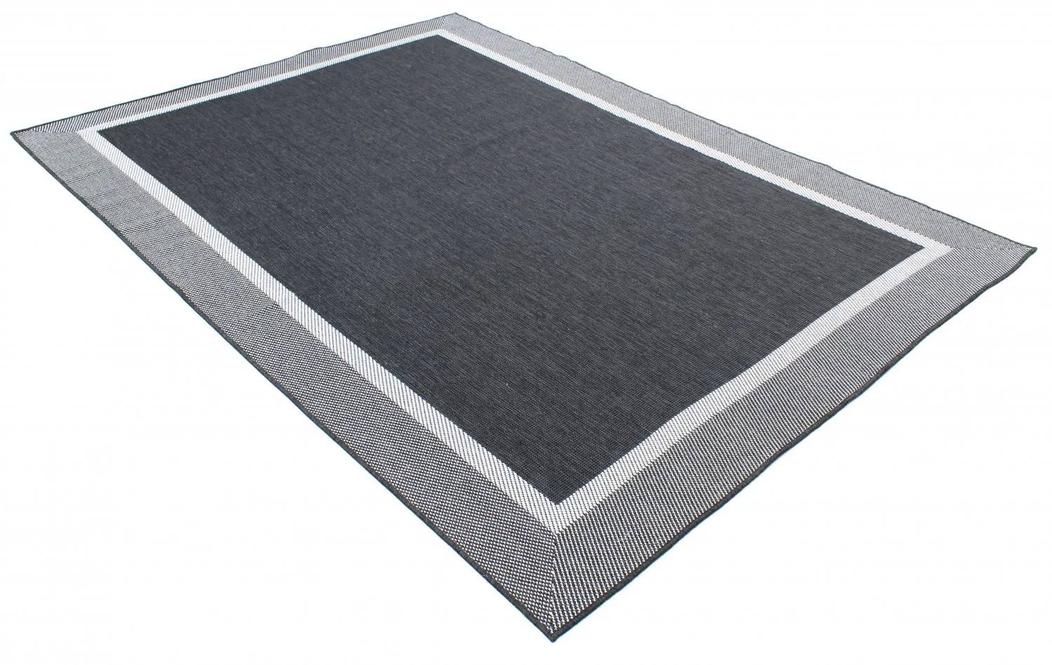 Teppich für innen und außen - Alta (schwarz)