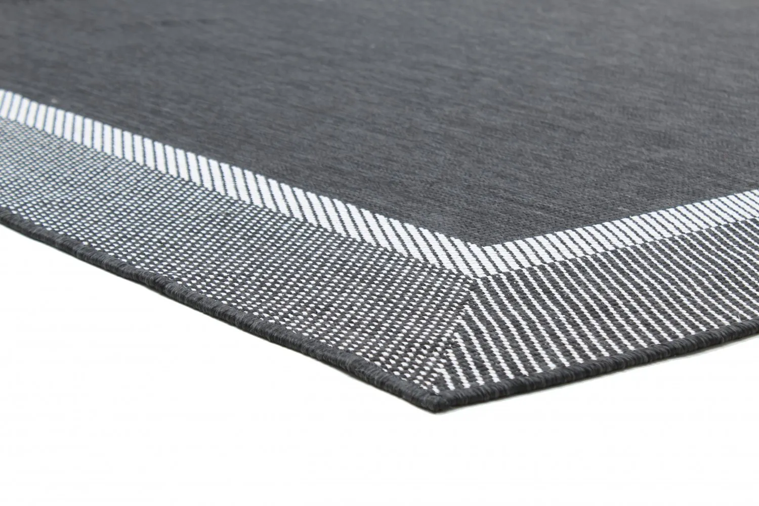 Teppich für innen und außen - Alta (schwarz)