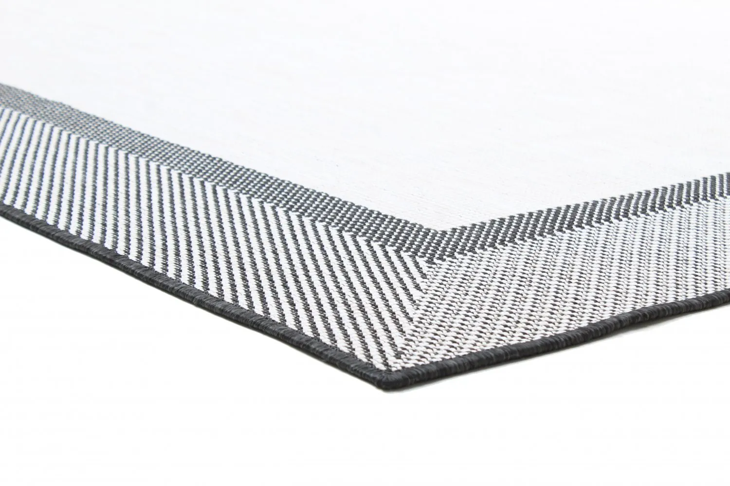 Teppich für innen und außen - Alta (schwarz)