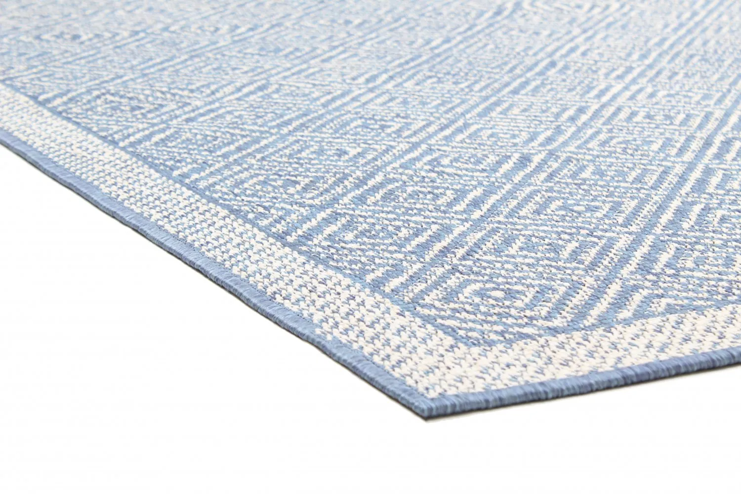 Teppich für innen und außen - Monsaraz (blau)