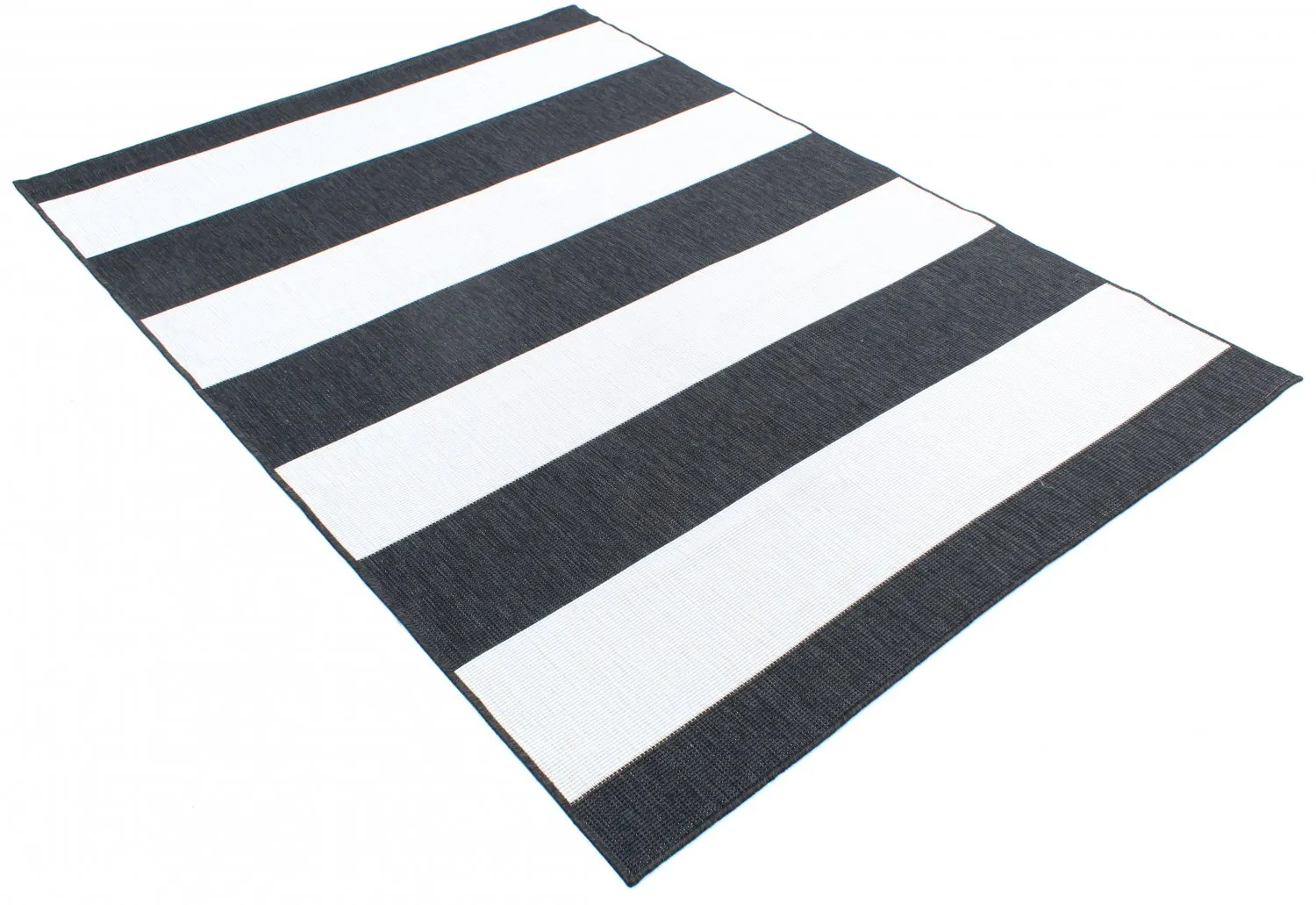 Teppich für innen und außen - Santana (schwarz)