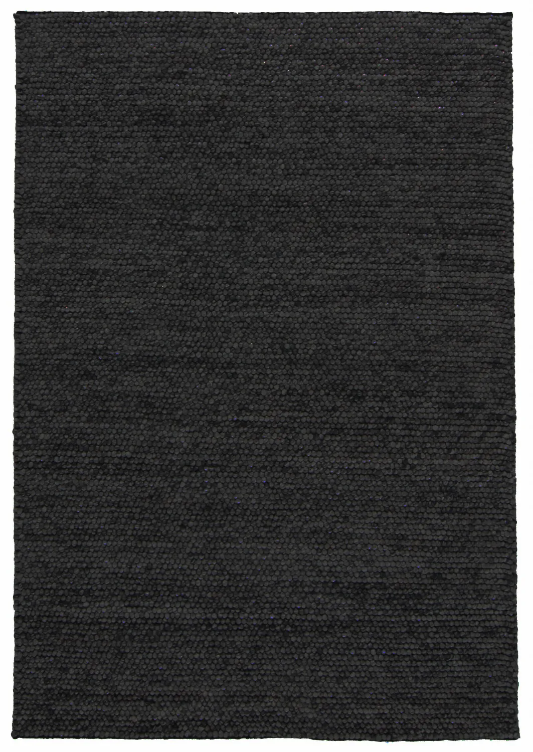 Wollteppich - Avafors Wool Bubble (schwarz)