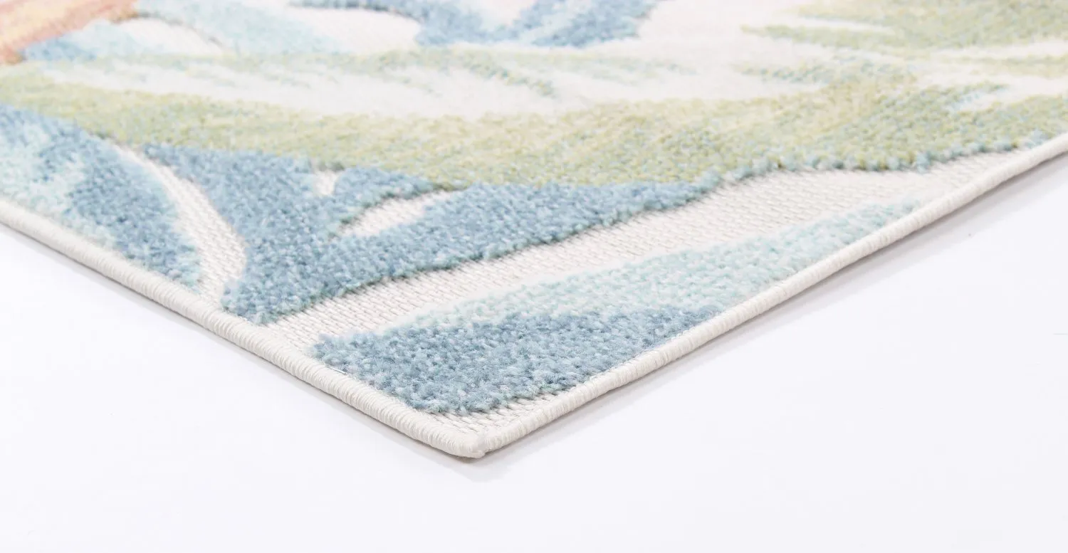 Tapis d’intérieur et d’extérieur - Havana (crème/multi)