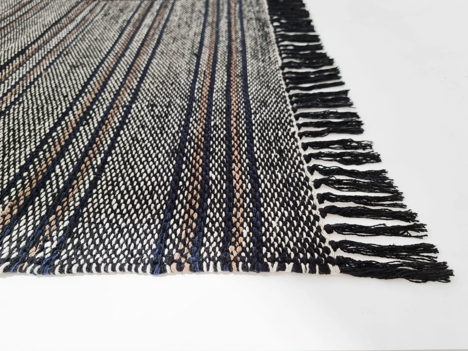 Flickenteppich - Carbon (grau)