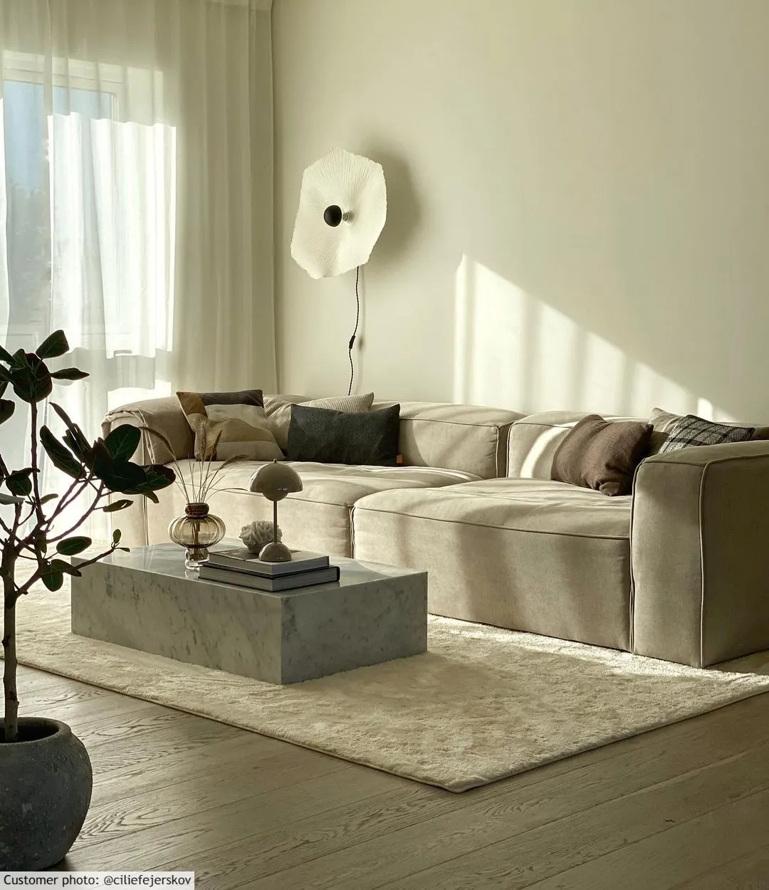 Hochflorteppiche - Aranga Super Soft Fur (beige)