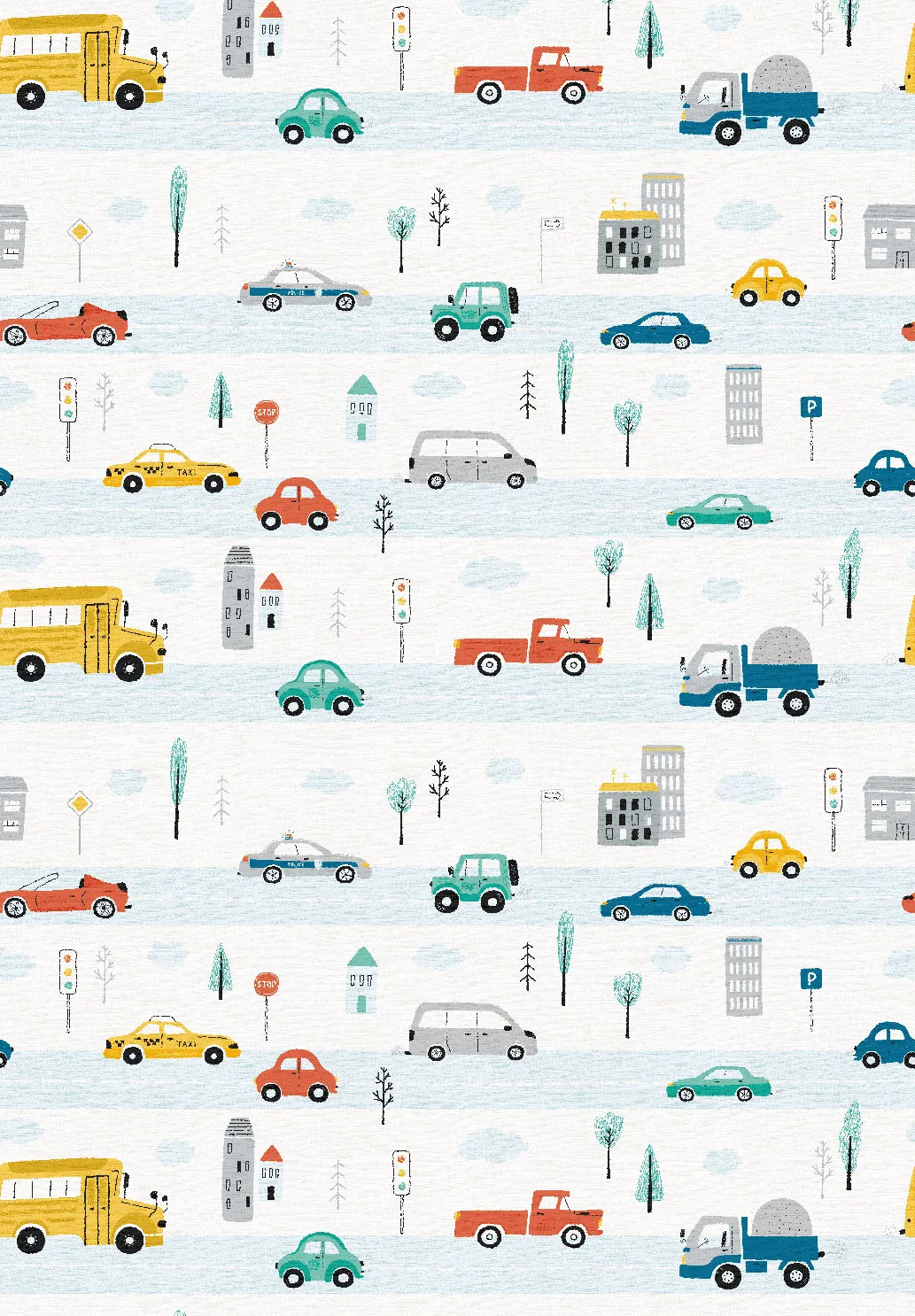 Kinderteppich - Road Cars (multi)