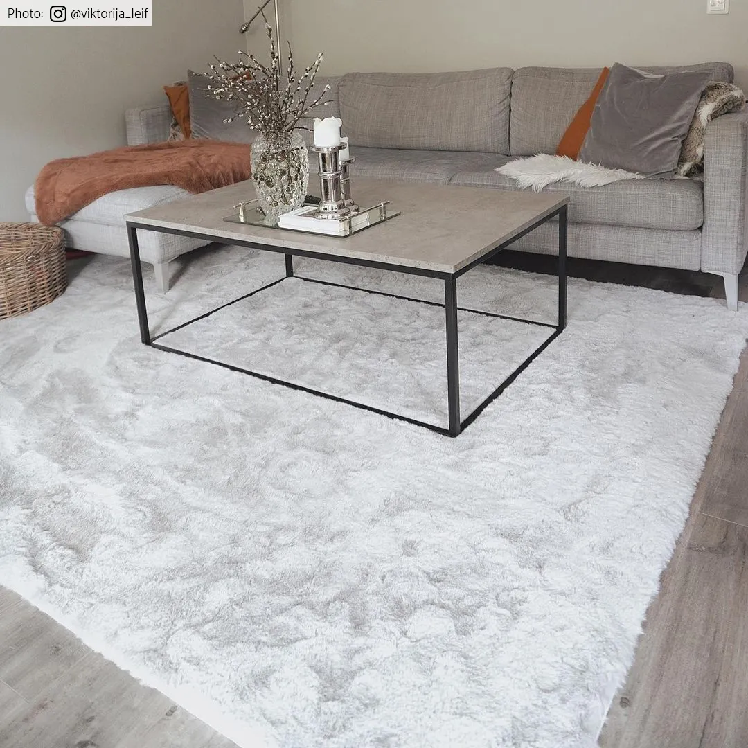 Hochflorteppiche - Cloud Super Soft (grau)