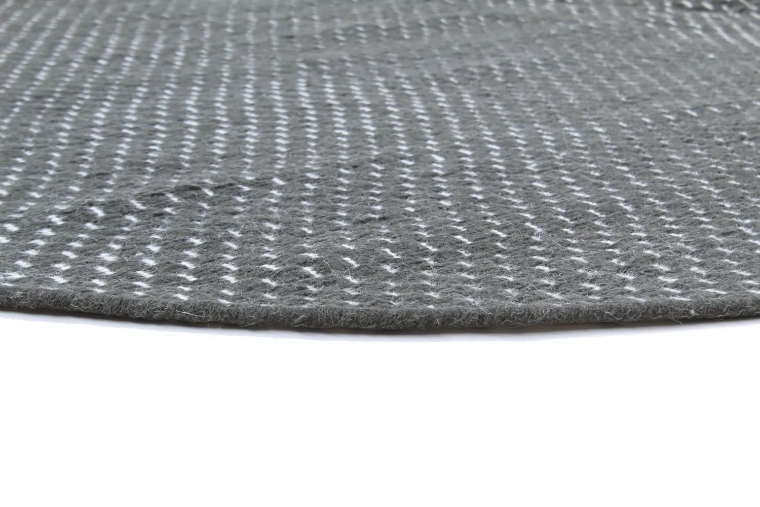 Runde Teppiche - Clovelly (Dunkelgrau)