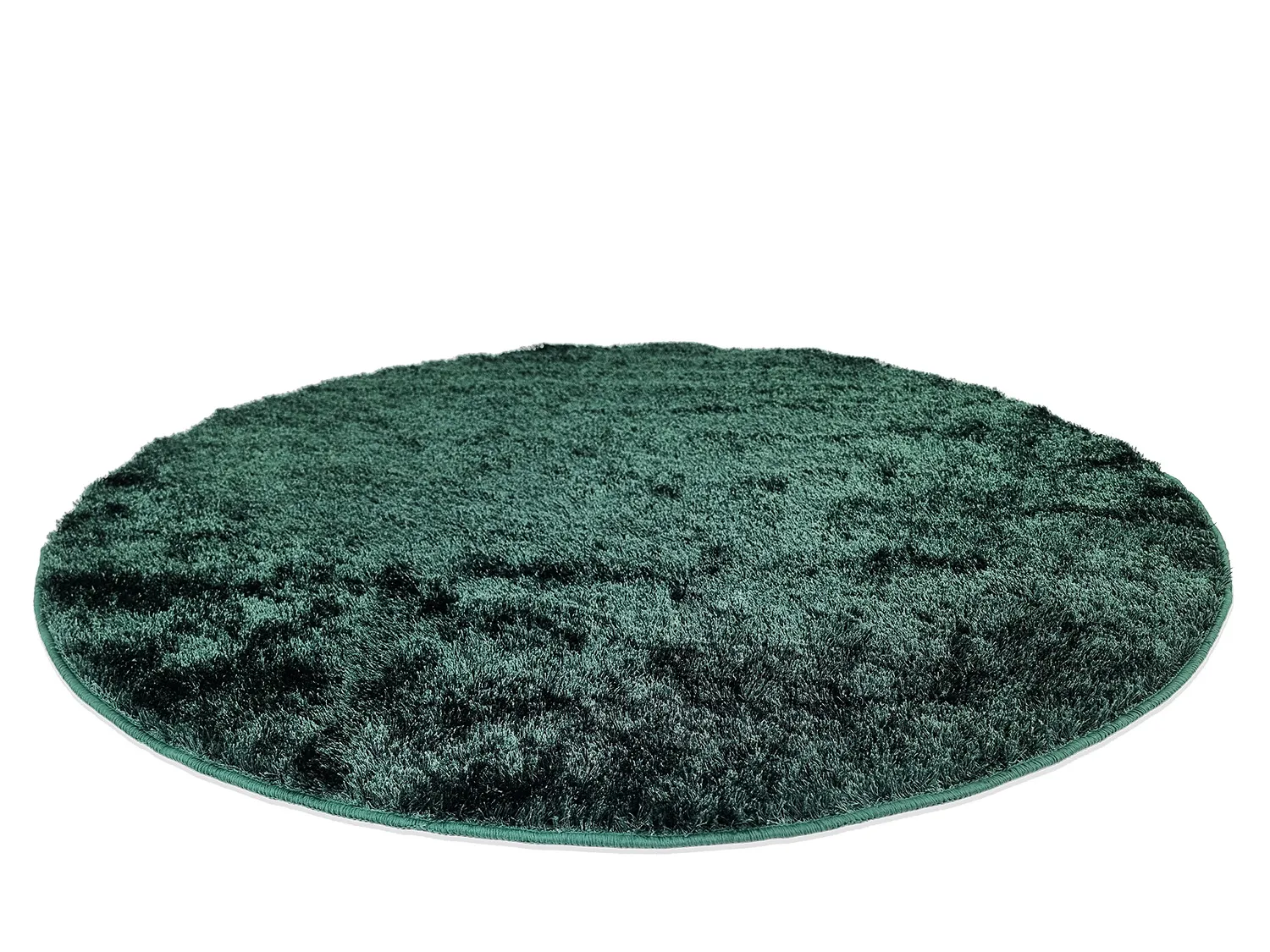 Tapis ronds - Cosy (vert foncé)