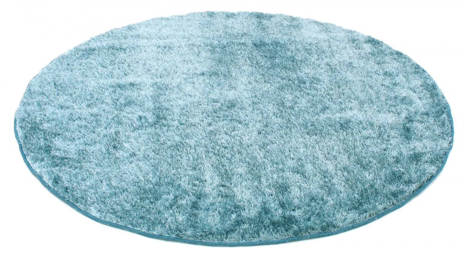 Tapis ronds - Cosy (bleu-vert)