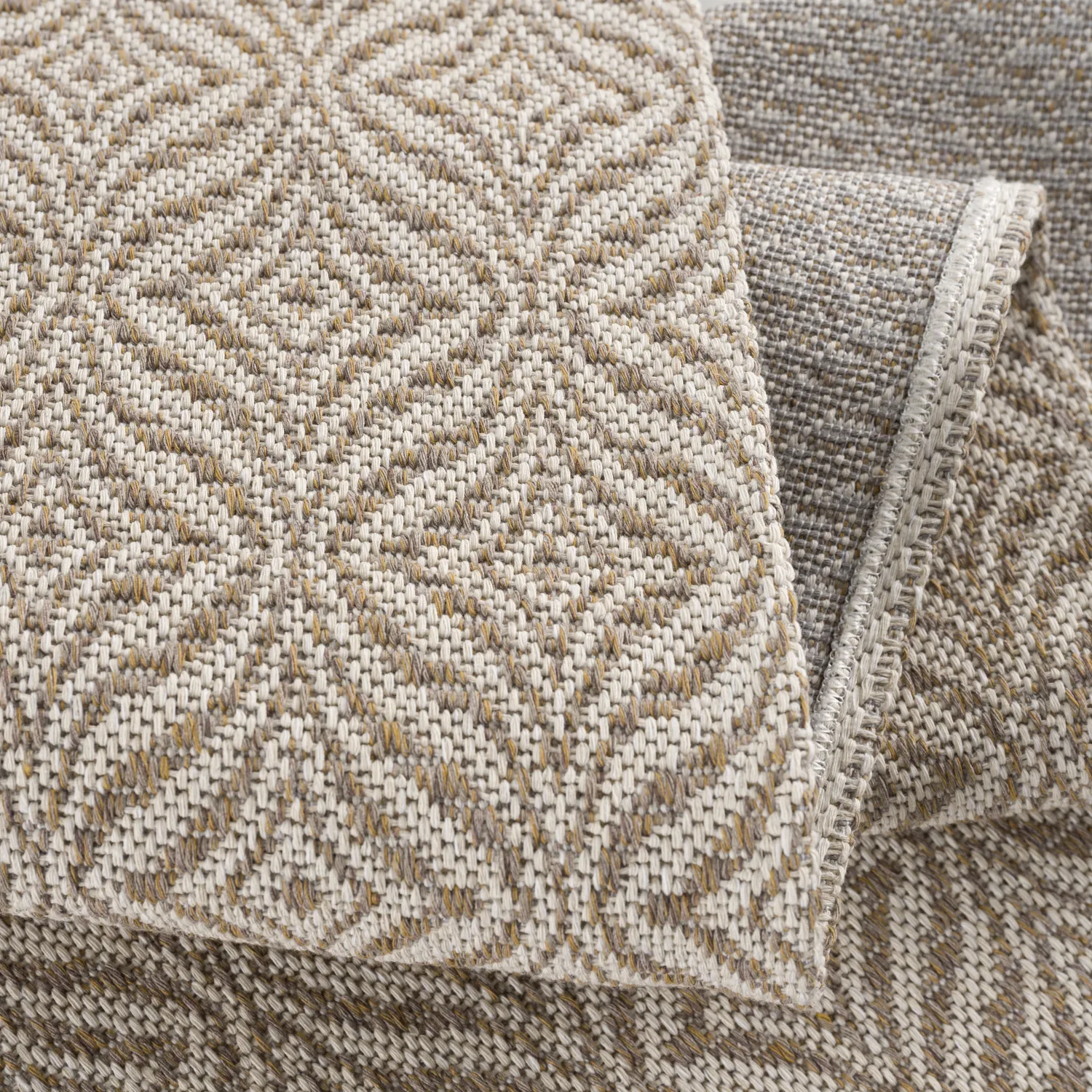 Tapis en coton - Hvitanes (beige)