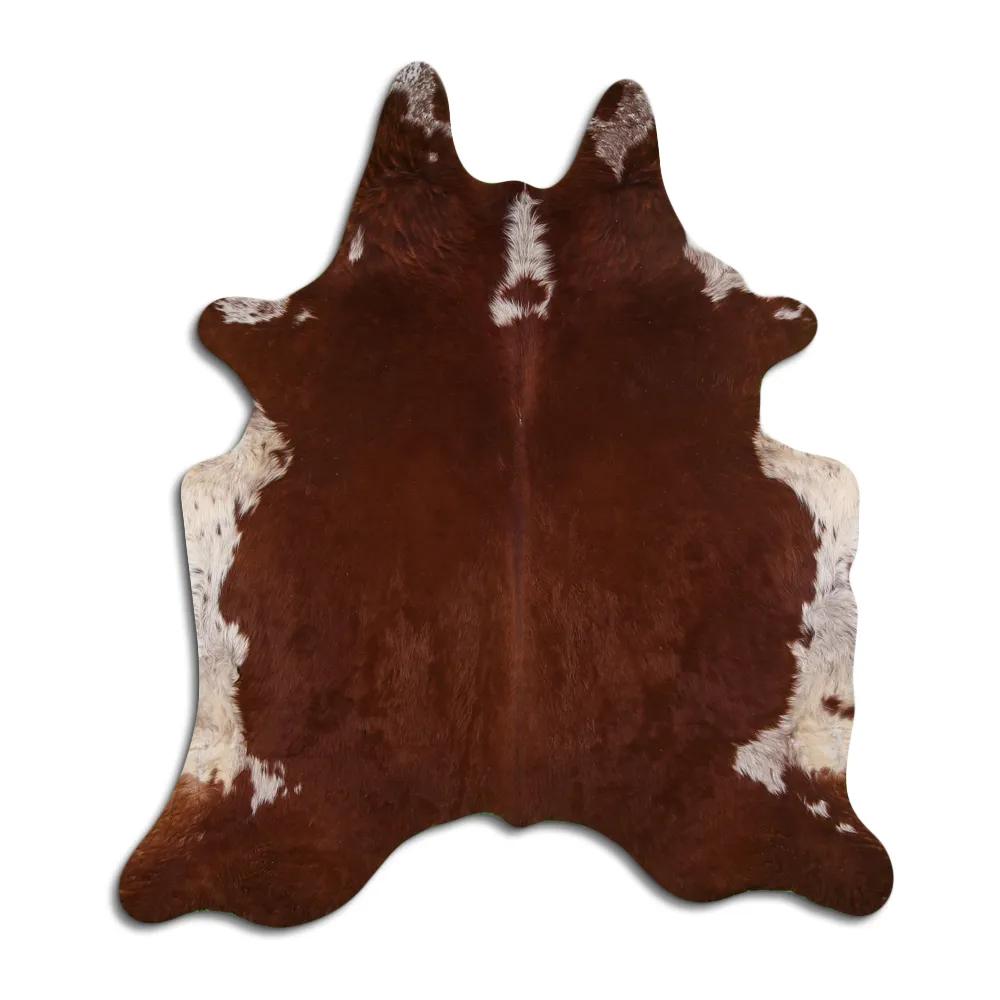 Peau de vache - Marron et Blanc 117