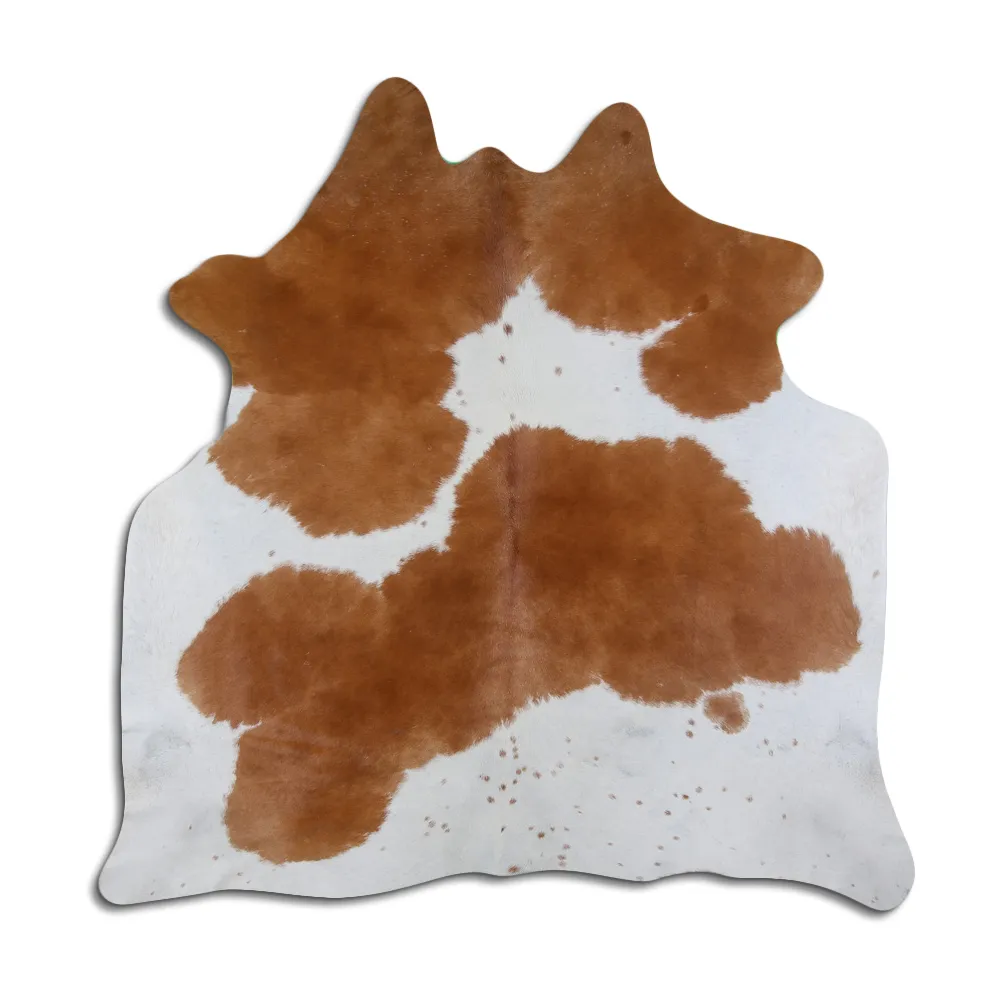 Peau de vache - Marron et Blanc 25