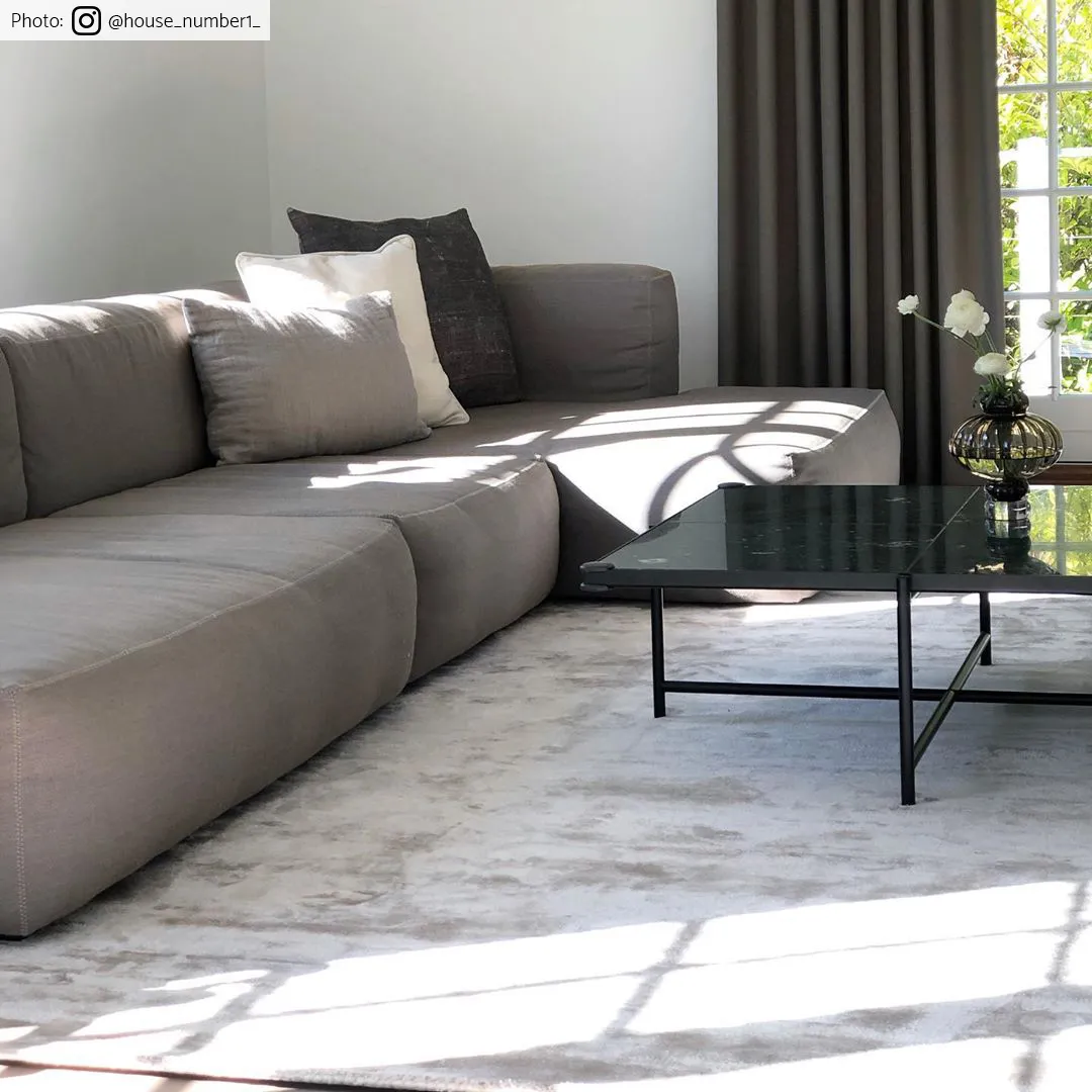 Viskose-teppich - Jodhpur Special Luxury Edition (hellgrau/beige)