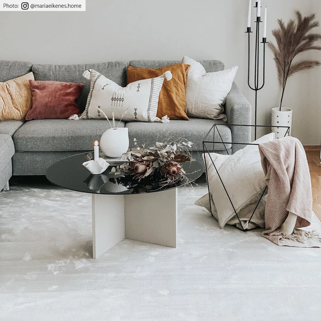 Wilton-Teppich - Art Silk (hellgrau/beige)