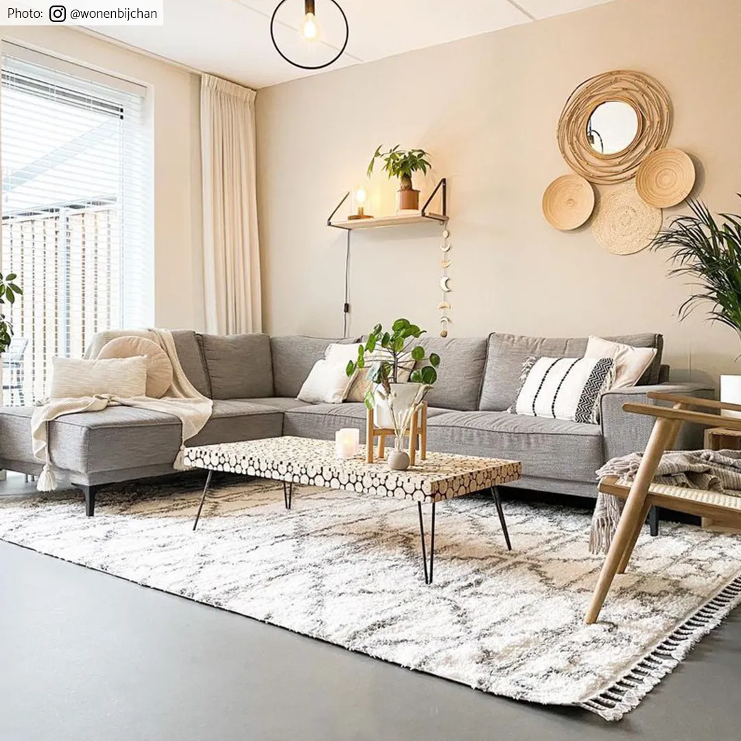 Hochflorteppiche - Azuay (beige)