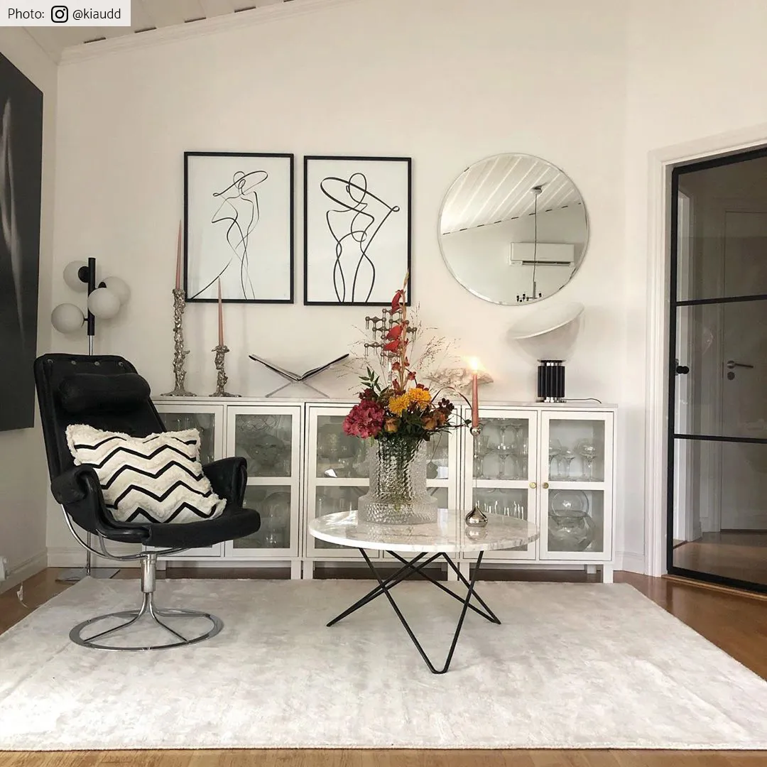 Rund Teppich - Jodhpur Special Luxury Edition (offwhite)