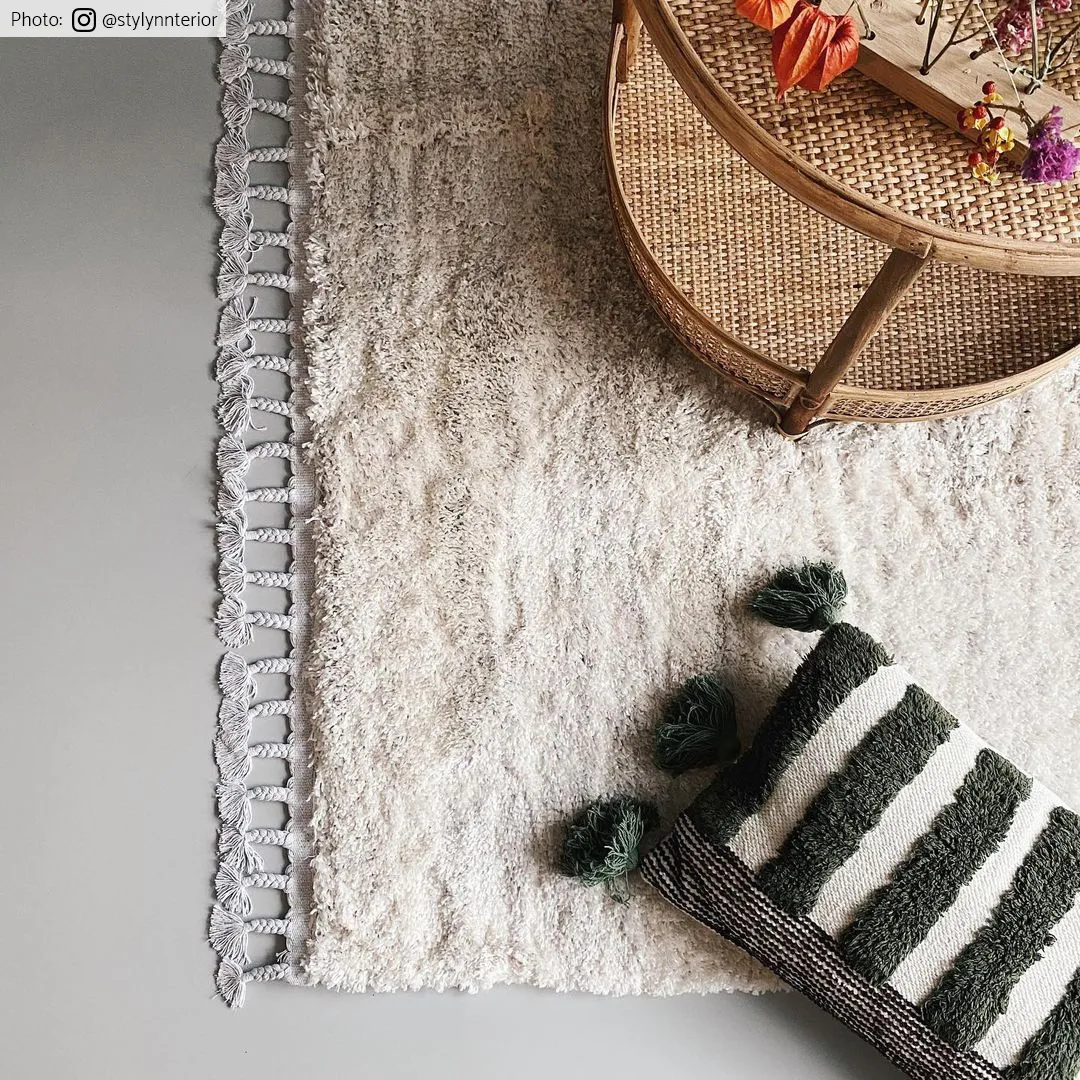 Hochflorteppiche - Orellana (beige)