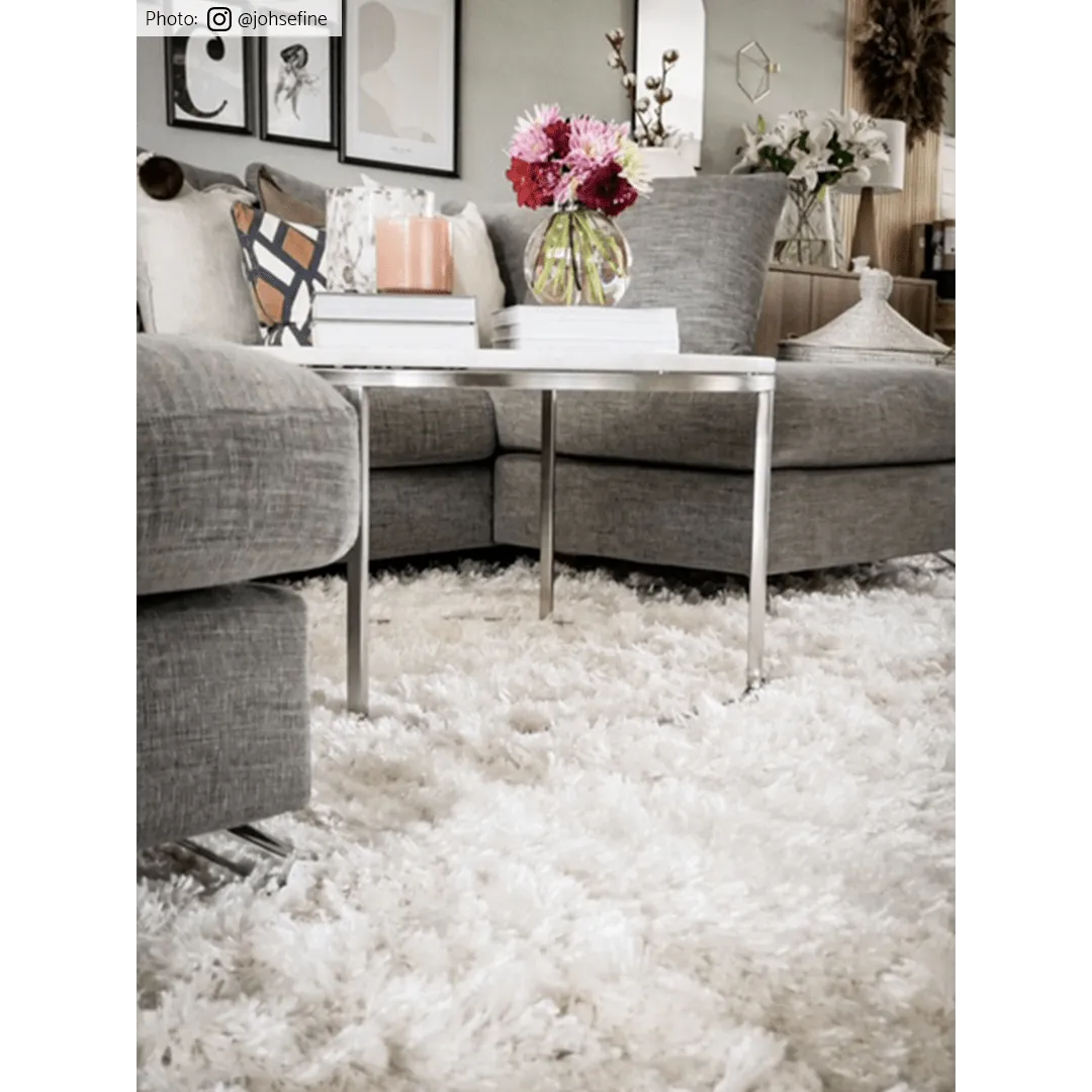 Hochflorteppiche - Janjira (offwhite)