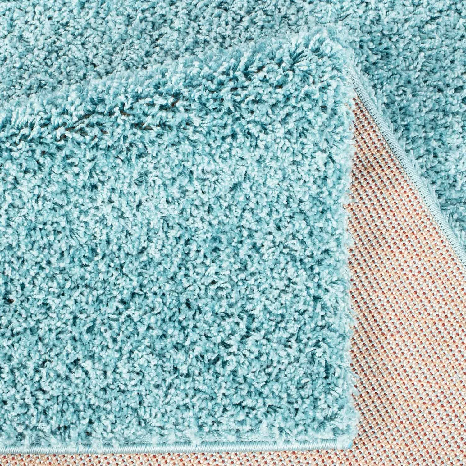 Hochflorteppiche - Trim (Türkis)