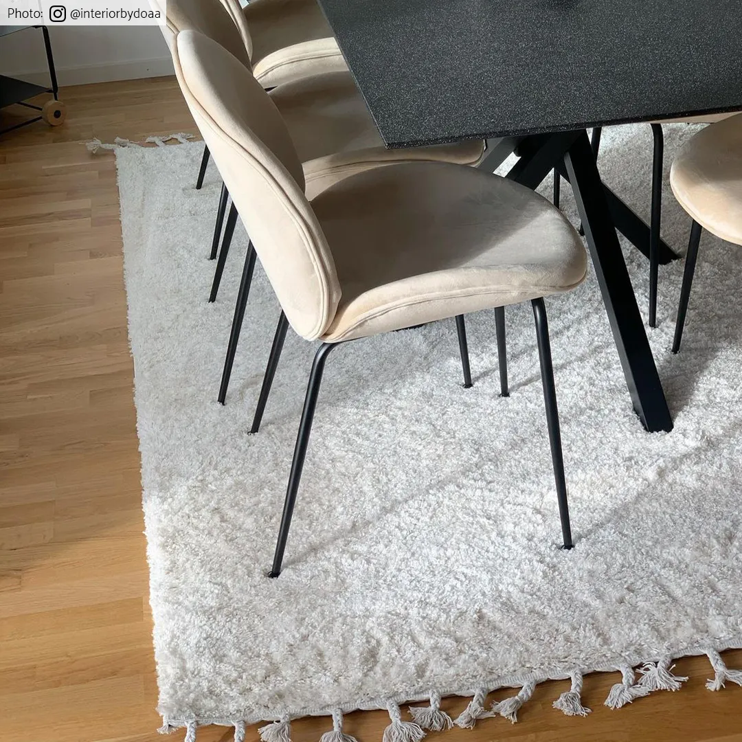 Hochflorteppiche - Cudillero (beige)