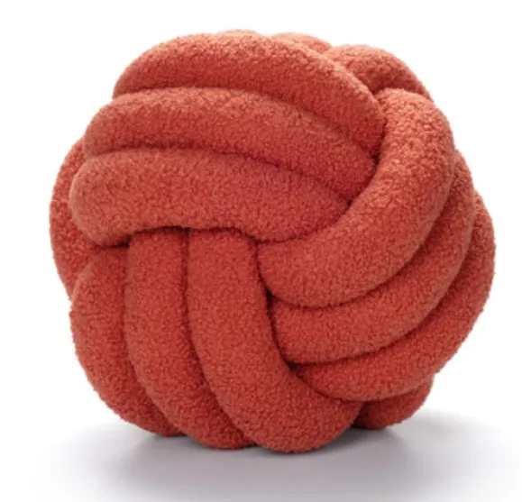 Kissen - Knot (rot)