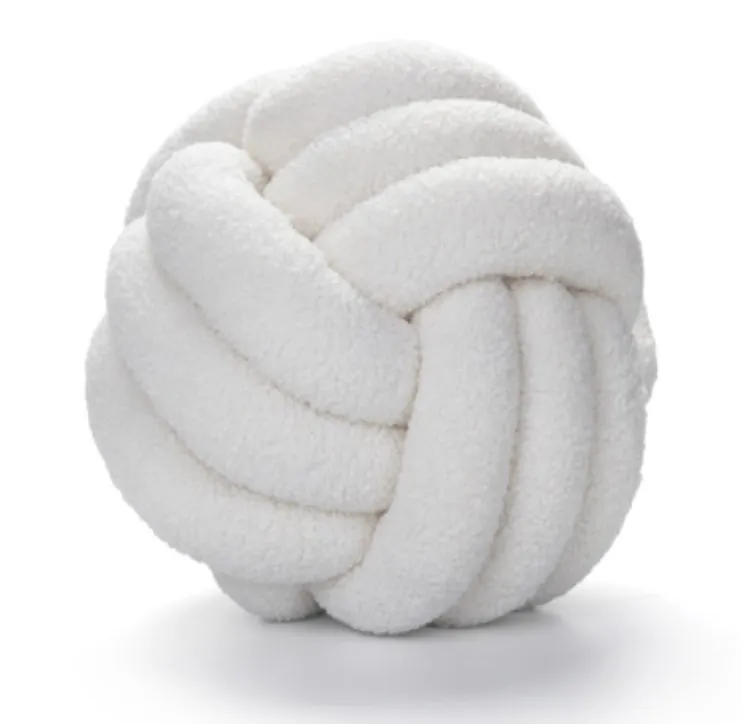 Kissen - Knot (weiß)