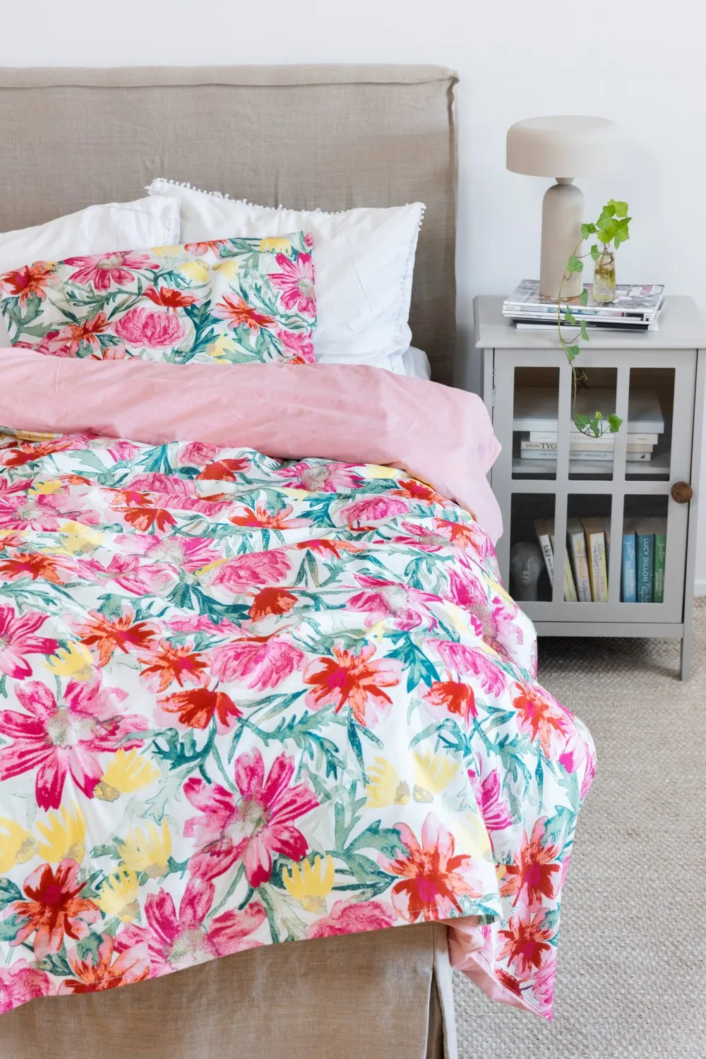 Ensemble de housse de couette - Cutie (rose)