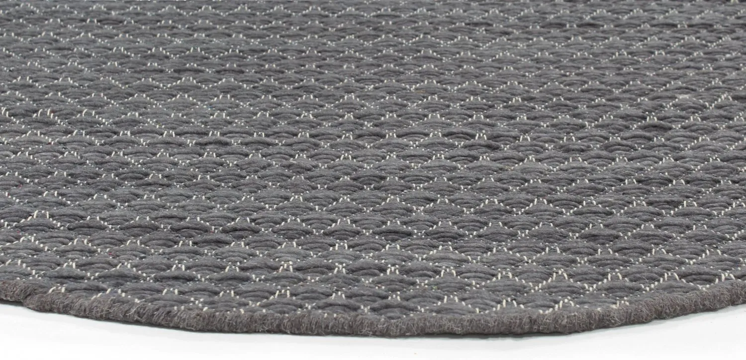 Runde Teppiche - Belize (grau)