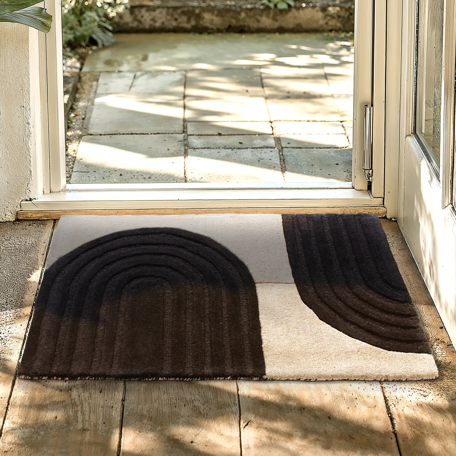 Tapis d’entrée - Sabri (noir/multi)